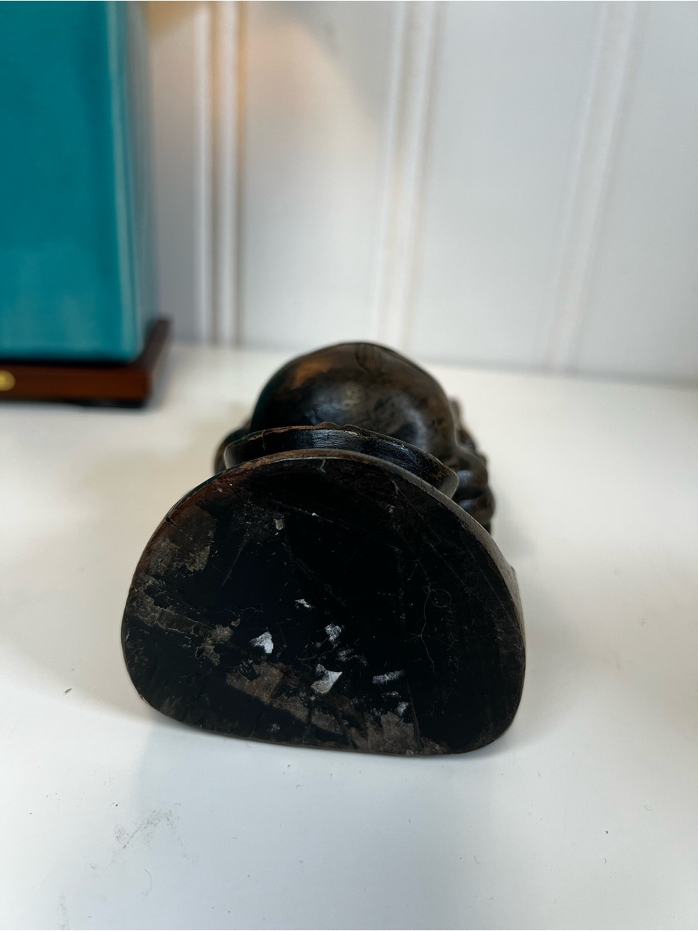 Vintage Hand Carved Happy Buddha - Picture 5 of 5